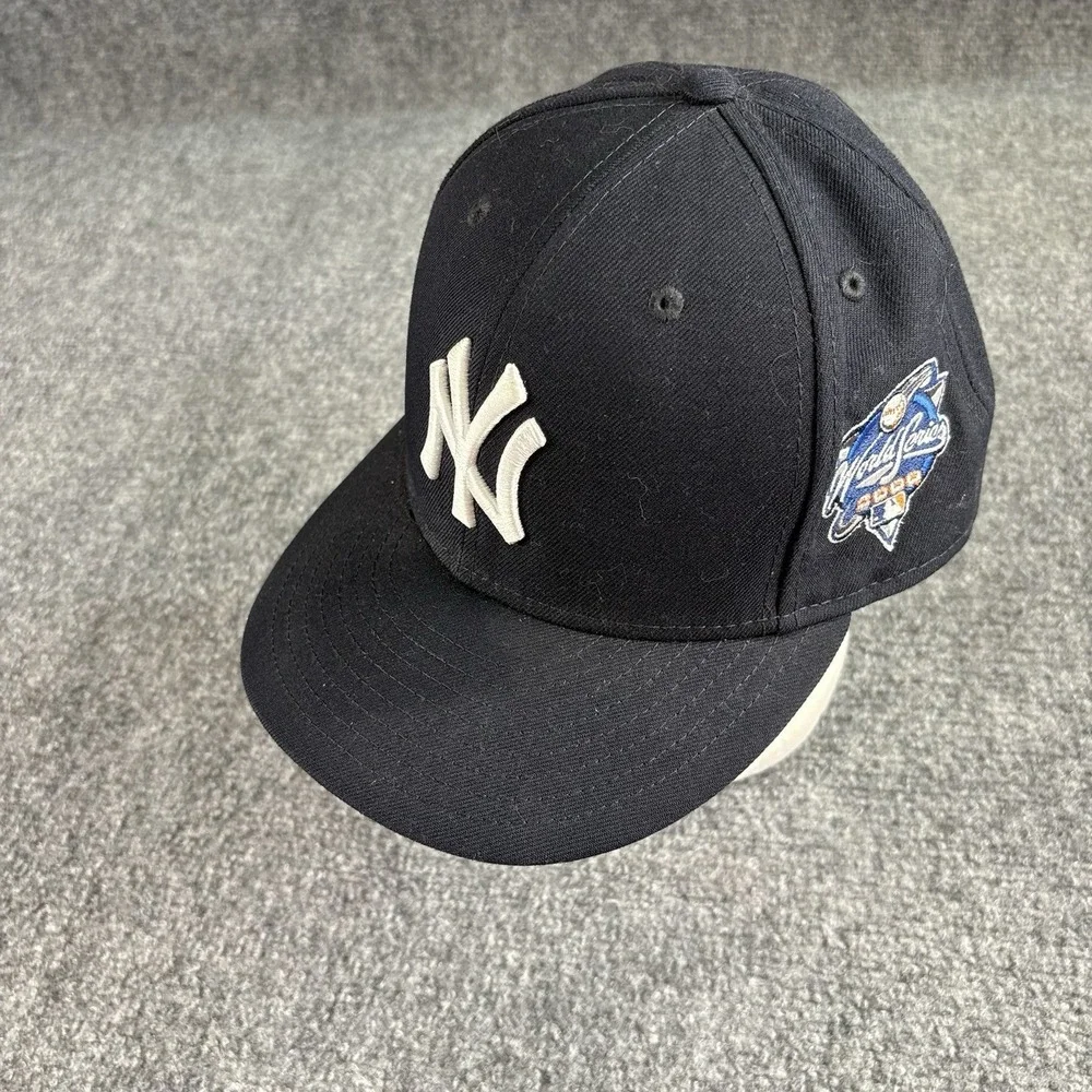 New York Yankees 2000 7 3/8 World Series New Era 59FIFTY Fitted Hat MLB Navy